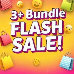 3+ Bundle Flash Sale